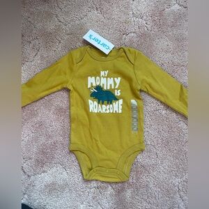 Carters long sleeve onesie